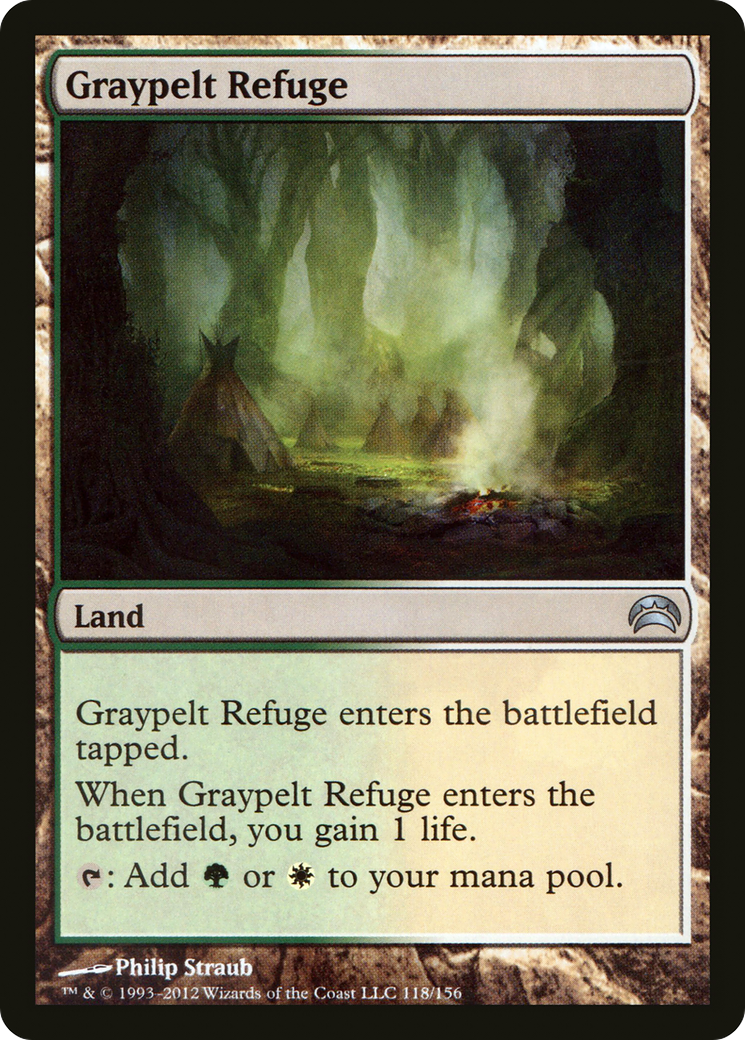 Image of Graypelt Refuge (PC2-118) - Planechase 2012 Foil