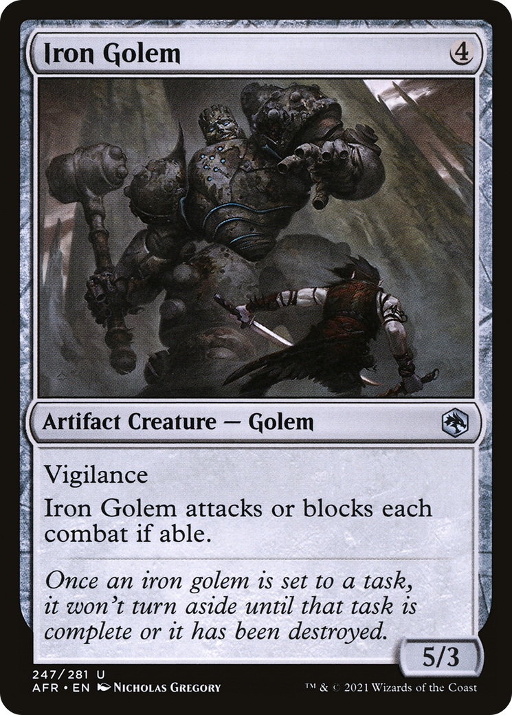 Image of Iron Golem [Dungeons & Dragons: Adventures in the Forgotten Realms]
