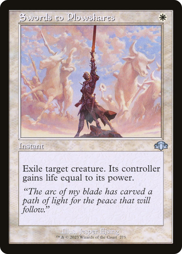 Image of Swords to Plowshares (Retro) [Dominaria Remastered]
