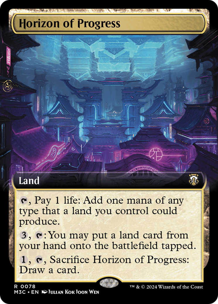 Image of Horizon of Progress (Extended Art) [Modern Horizons 3 Commander]