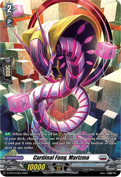 Image of Cardinal Fang, Marizma (D-PR/015EN) [D Promo Cards]
