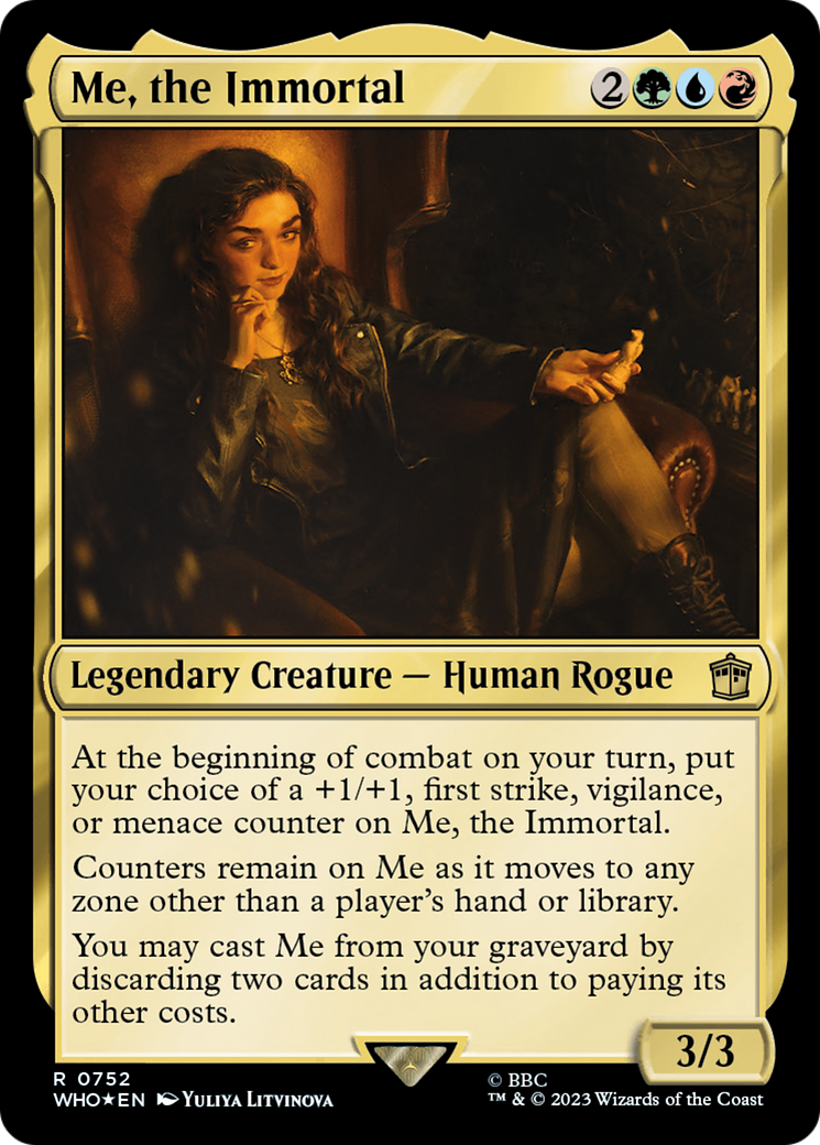 Image of Me, the Immortal (Surge Foil) [Doctor Who]