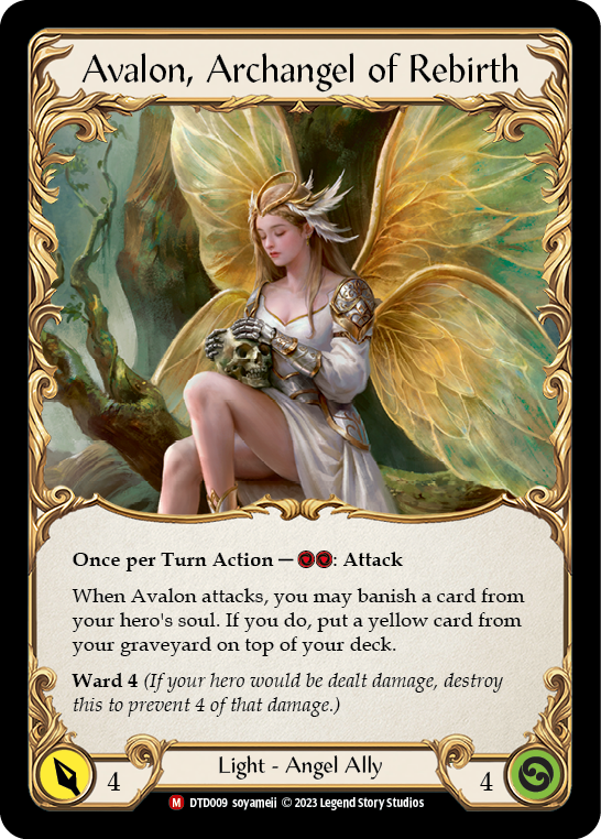 Image of Figment of Rebirth // Avalon, Archangel of Rebirth [DTD009] (Dusk Till Dawn)