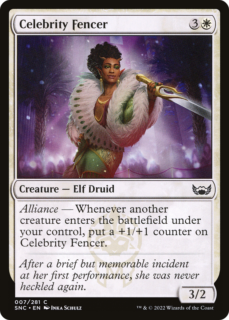 Image of Celebrity Fencer [Streets of New Capenna]