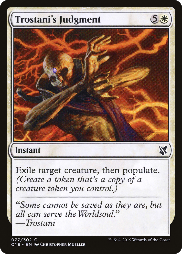 Image of Trostani's Judgment [Commander 2019]