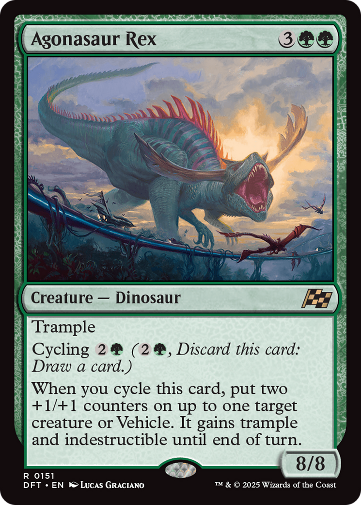 Image of Agonasaur Rex [Aetherdrift]