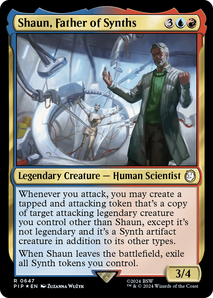 Image of Shaun, Father of Synths (Surge Foil) [Fallout]
