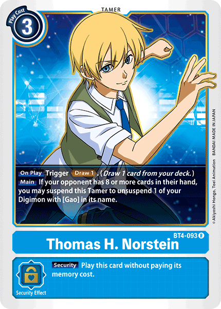 Image of Thomas H. Norstein [BT4-093] [Great Legend]