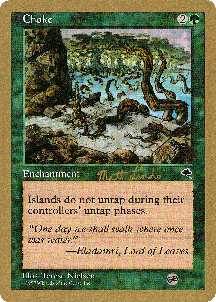 Image of Choke (Matt Linde) (SB) [World Championship Decks 1999]