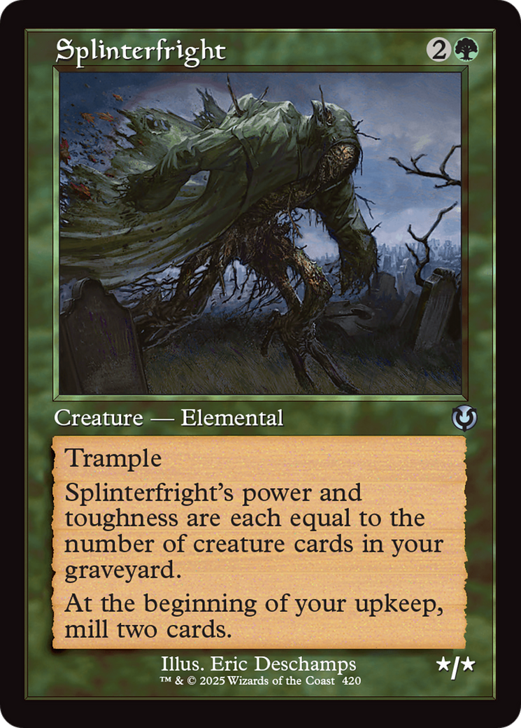 Image of Splinterfright (Retro Frame) [Innistrad Remastered]