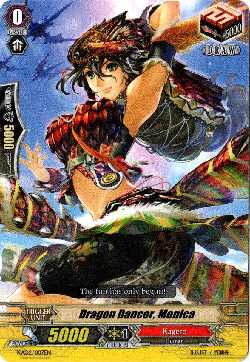 Image of Dragon Dancer, Monica (KAD2/007EN) [Kero Kero Ace Pack]
