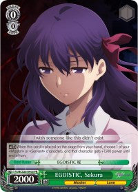 Image of EGOISTIC, Sakura (FS/BCS2019-03 PR) (BCS 2019) (Promo) [Fate/Stay Night [Unlimited Blade Works]]