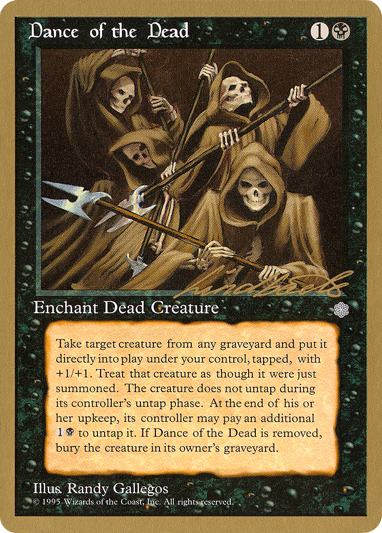 Image of Dance of the Dead (Leon Lindback) [Pro Tour Collector Set]