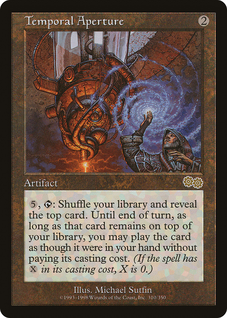 Image of Temporal Aperture [Urza's Saga]
