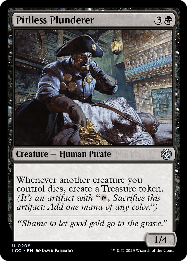 Image of Pitiless Plunderer [The Lost Caverns of Ixalan Commander]
