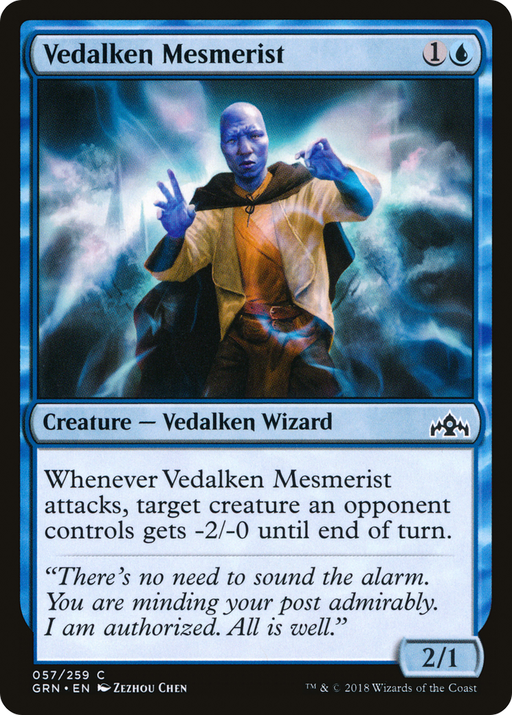 Image of Vedalken Mesmerist [Guilds of Ravnica]