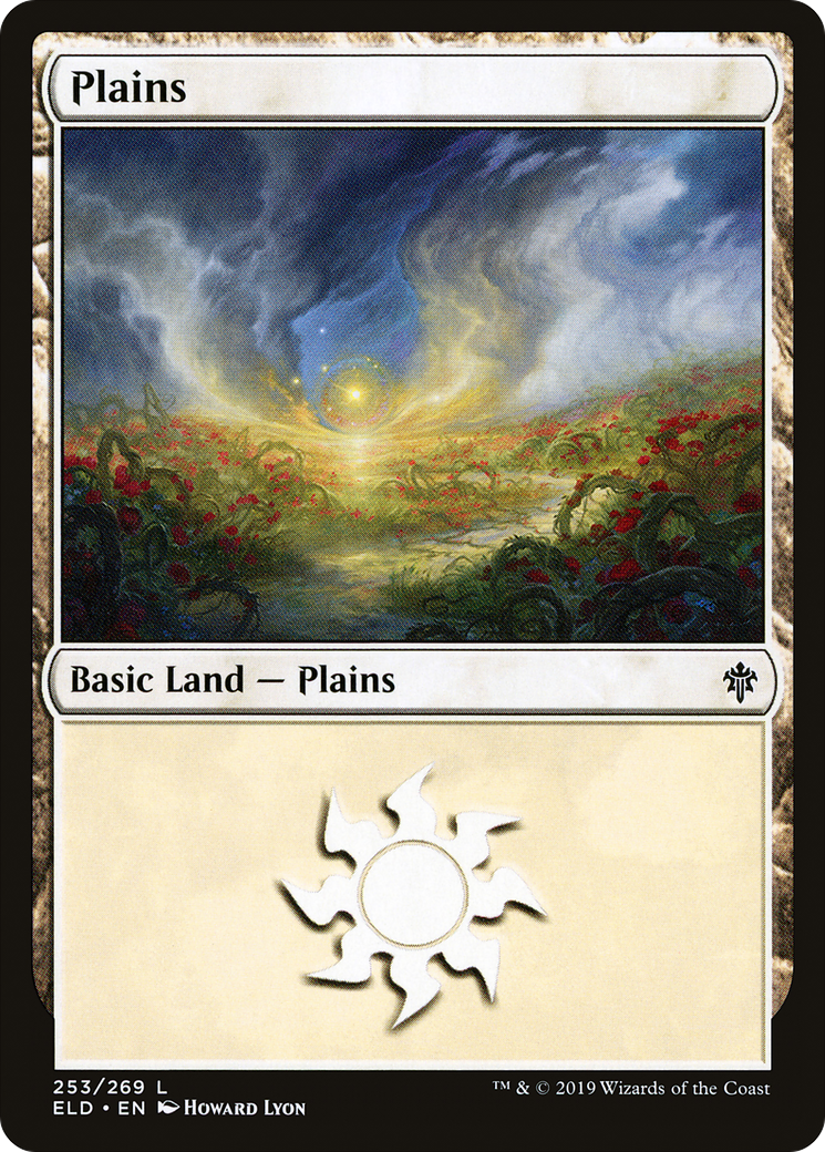 Image of Plains (253) [Throne of Eldraine]