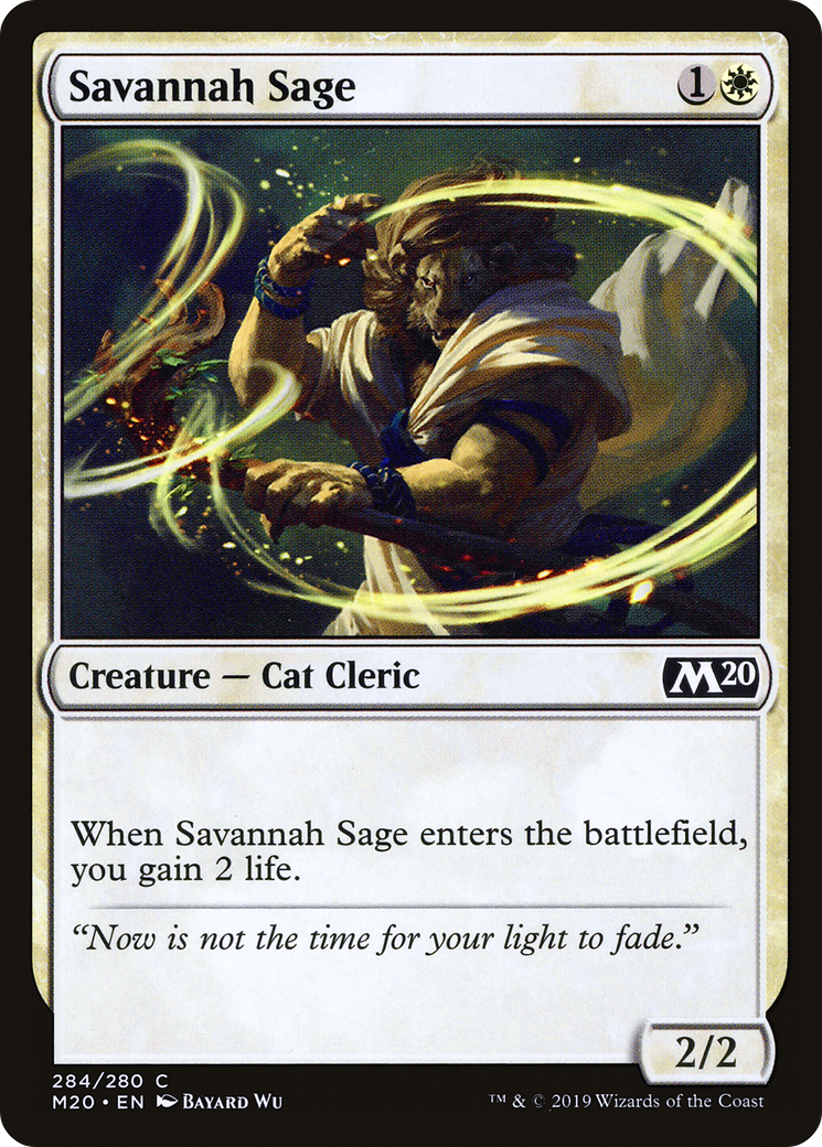 Image of Savannah Sage [Core Set 2020]