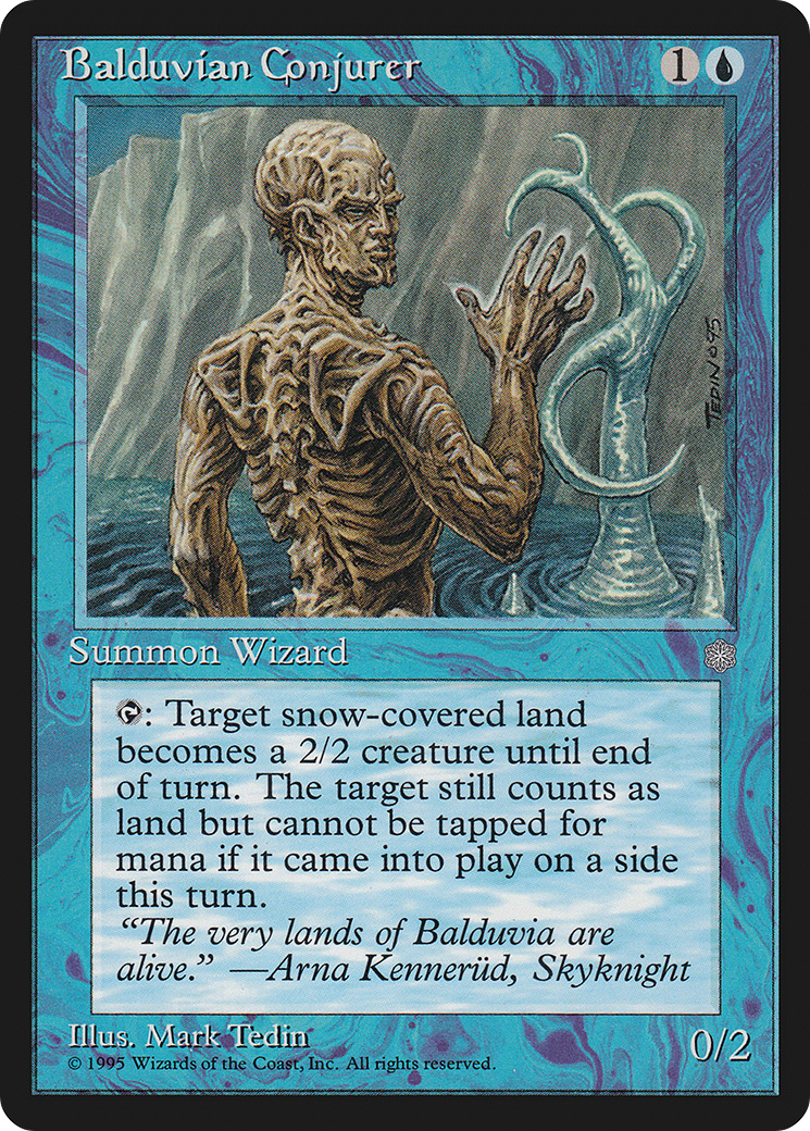Image of Balduvian Conjurer [Ice Age]