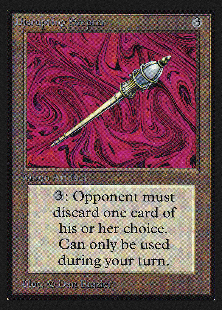 Image of Disrupting Scepter [International Collectors' Edition]