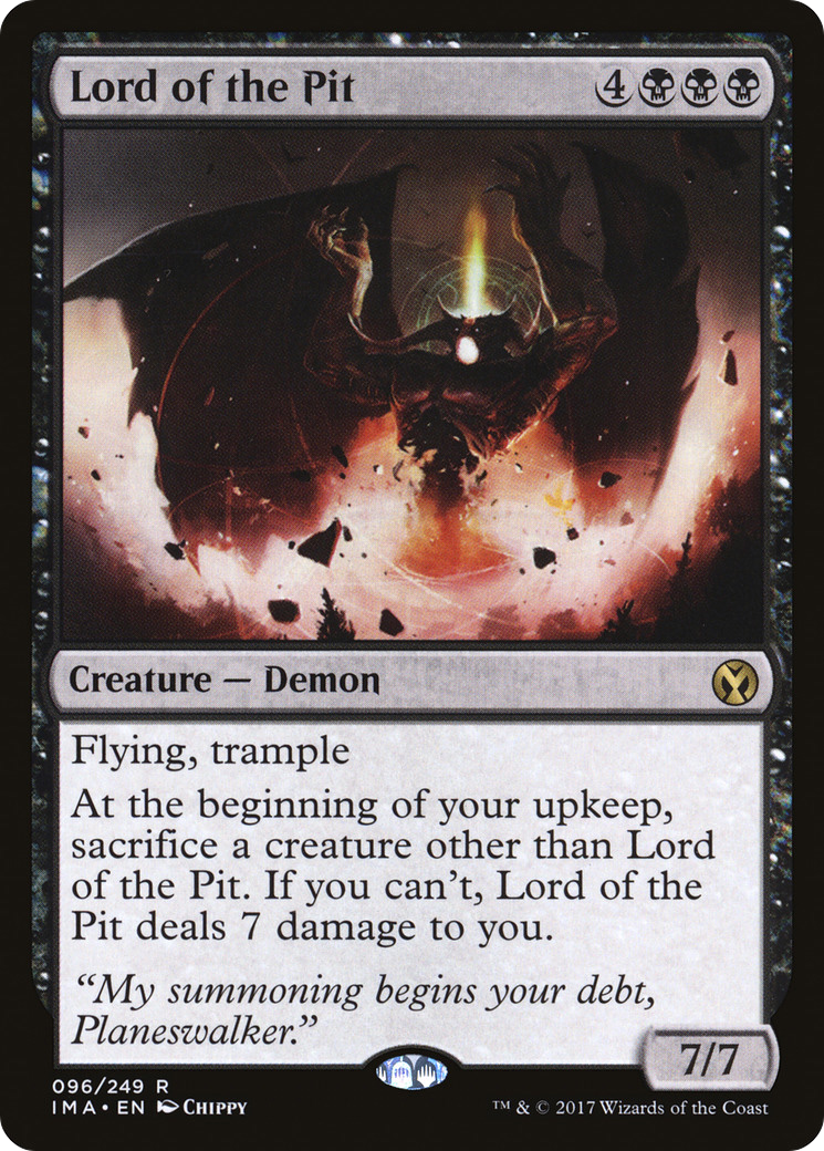 Image of Lord of the Pit [Iconic Masters]