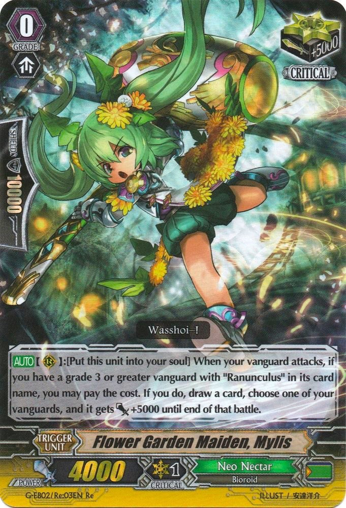 Image of Flower Garden Maiden, Mylis (G-EB02/Re:03EN) [The AWAKENING ZOO]