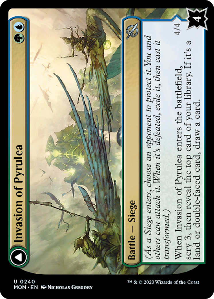 Image of Invasion of Pyrulea // Gargantuan Slabhorn [March of the Machine]