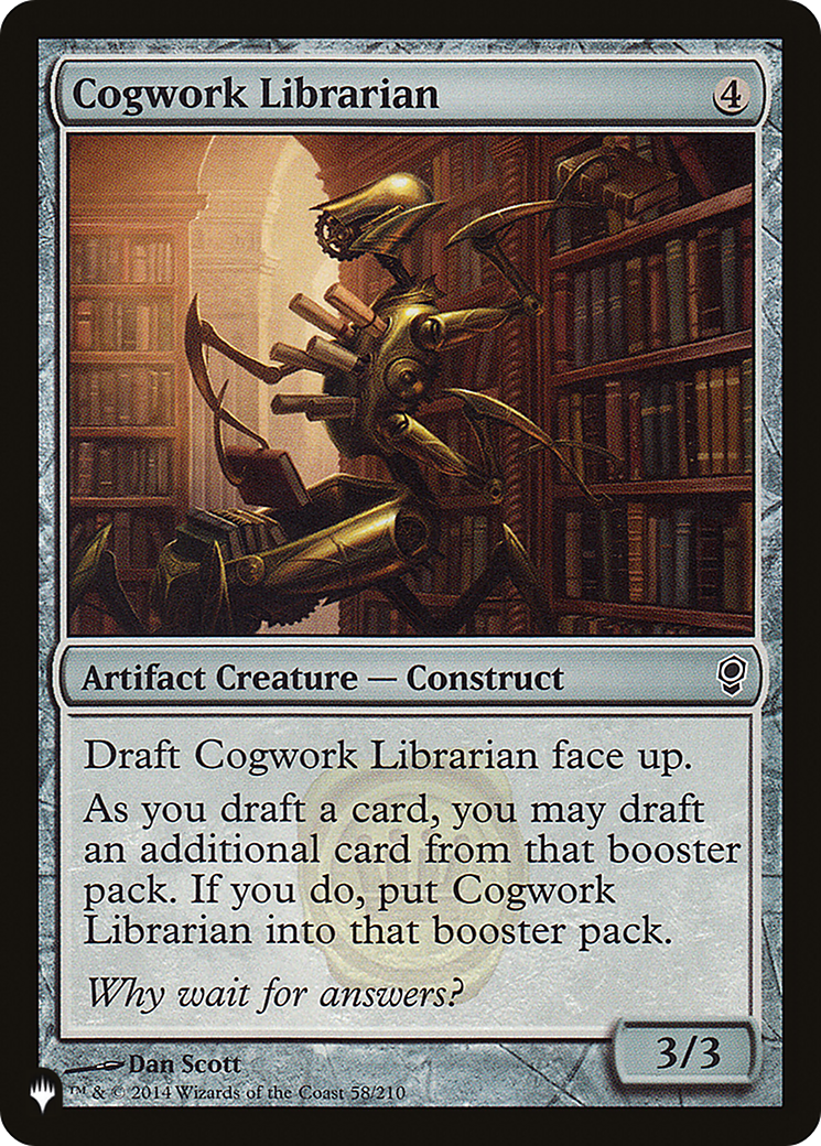 Image of Cogwork Librarian [The List]