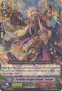 Image of Perdition Dragon Knight, Tarayev (BT17/029EN) [Blazing Perdition ver.E]