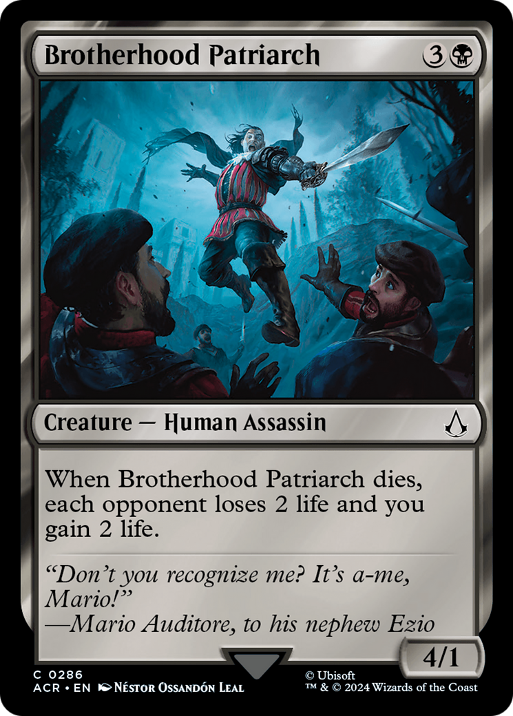 Image of Brotherhood Patriarch [Assassin's Creed]