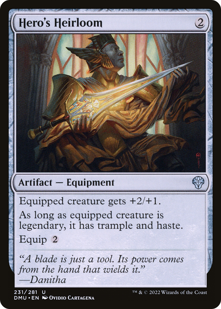 Image of Hero's Heirloom [Dominaria United]