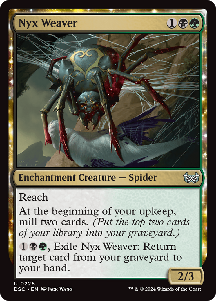 Image of Nyx Weaver [Duskmourn: House of Horror Commander]