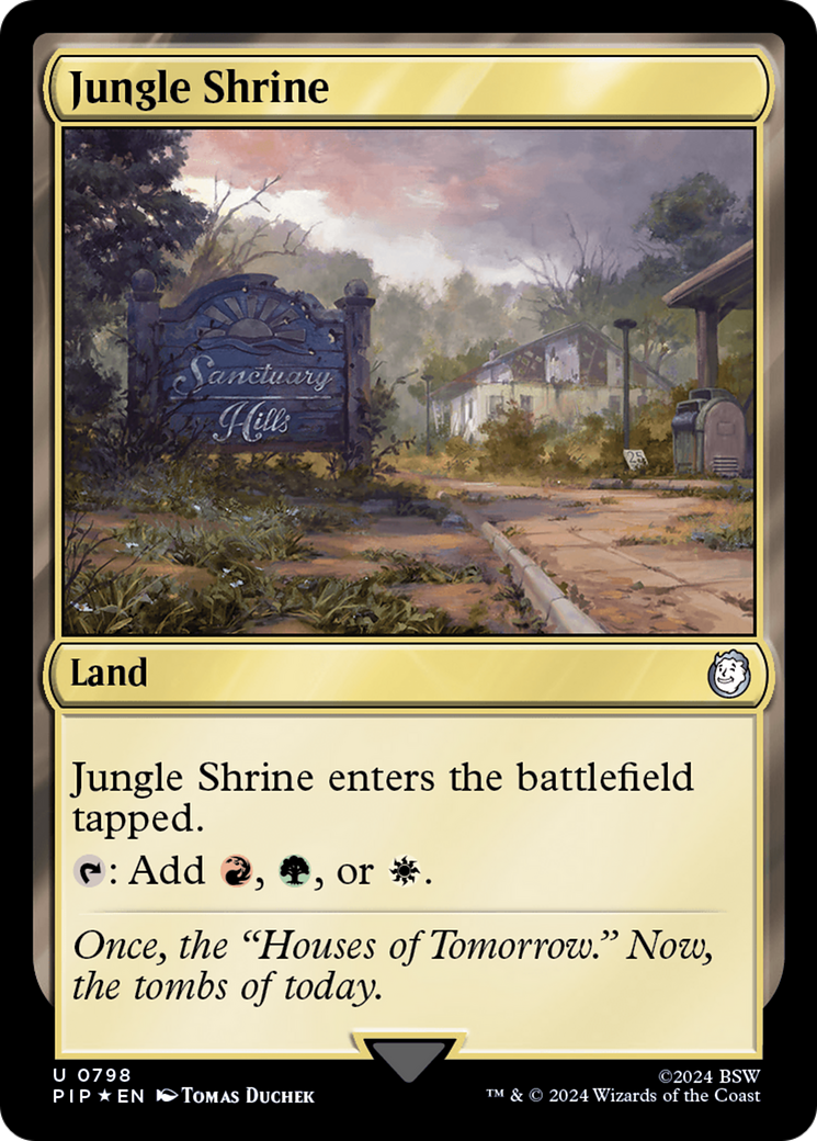 Image of Jungle Shrine (Surge Foil) [Fallout]