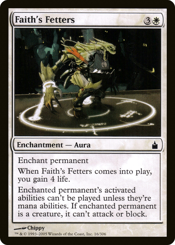 Image of Faith's Fetters [Ravnica: City of Guilds]