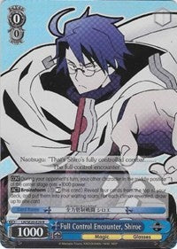 Full Control Encounter, Shiroe (LH/SE20-E29 R) (Alternate Foil) [LOG HORIZON]