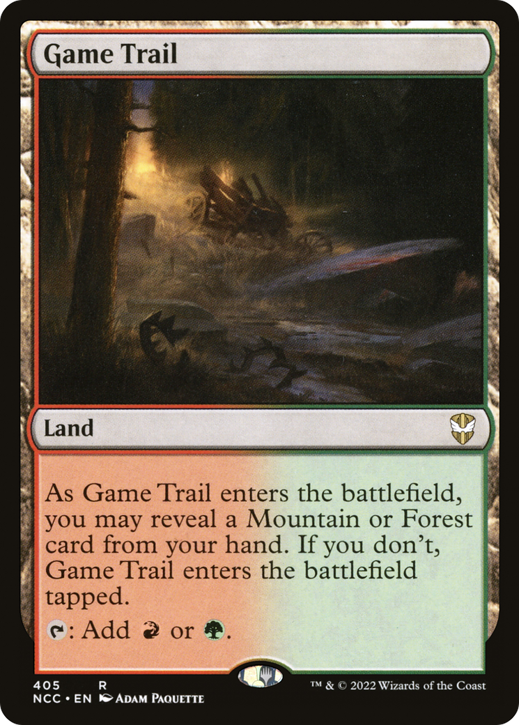 Image of Game Trail [Streets of New Capenna Commander]