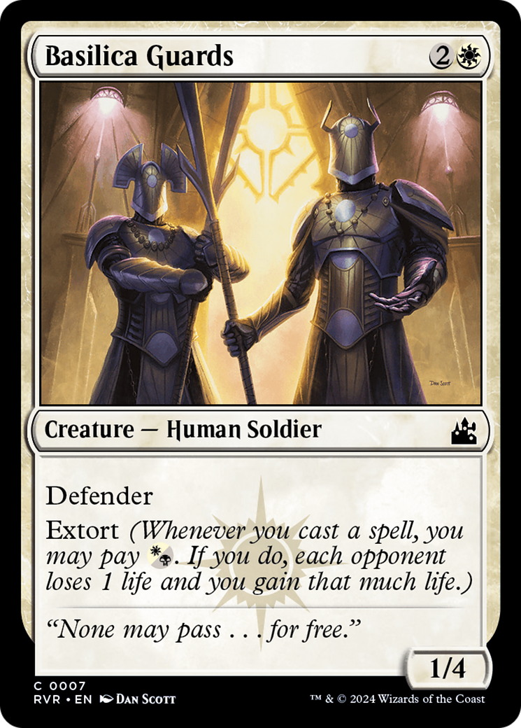Image of Basilica Guards [Ravnica Remastered]