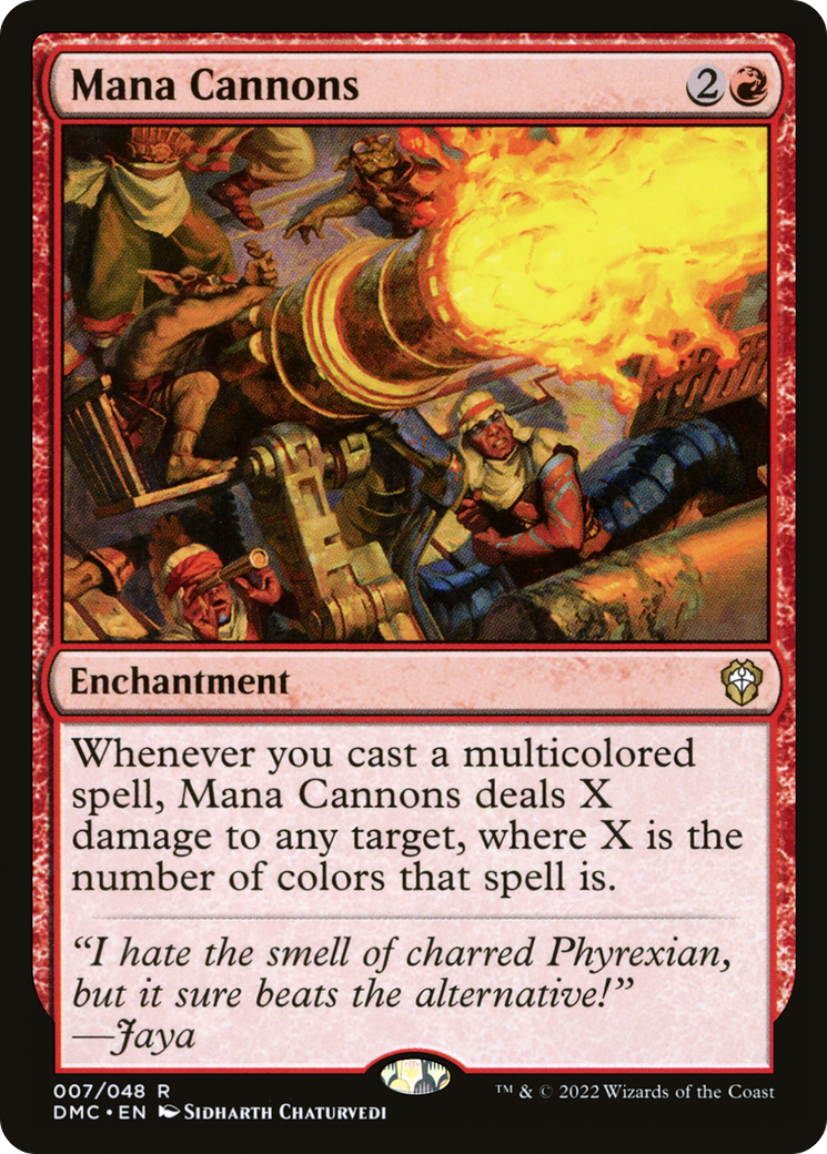 Image of Mana Cannons [Dominaria United Commander]