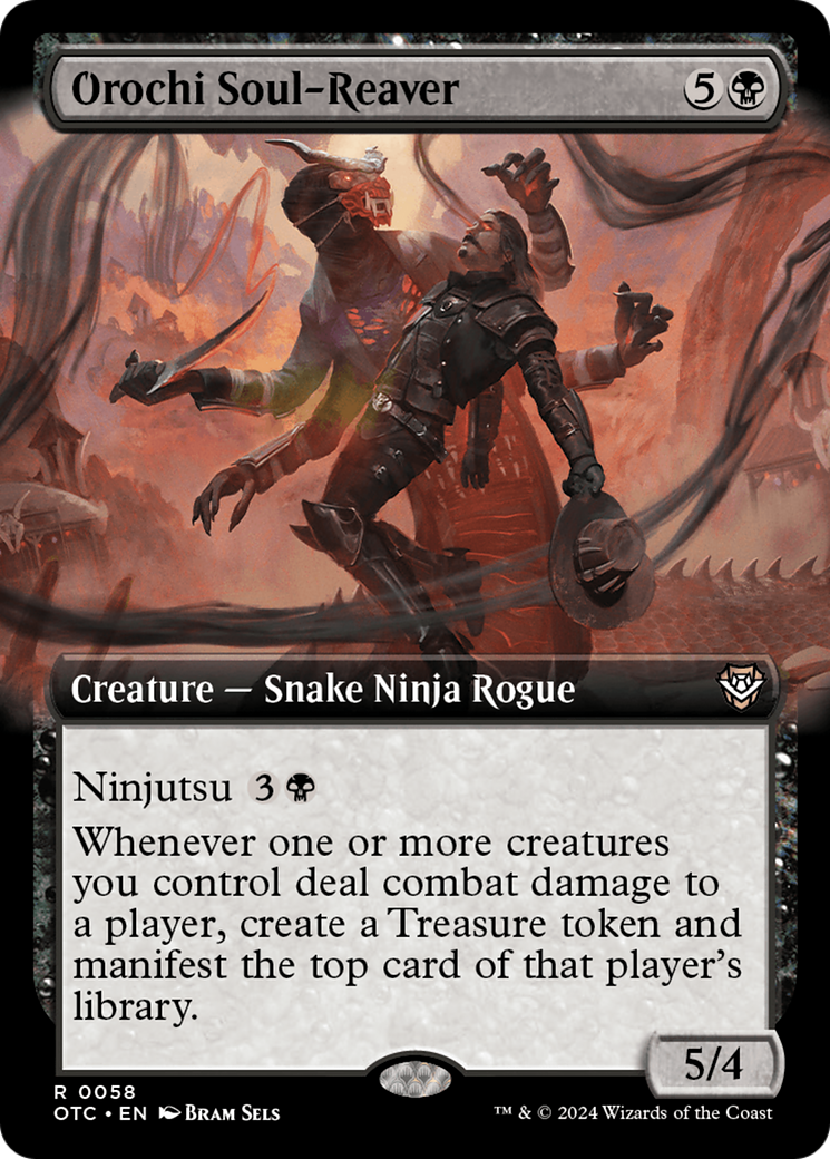 Image of Orochi Soul-Reaver (Extended Art) [Outlaws of Thunder Junction Commander]