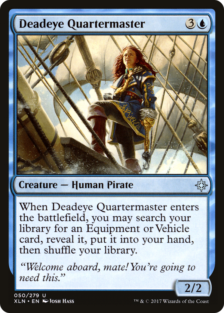 Image of Deadeye Quartermaster [Ixalan]