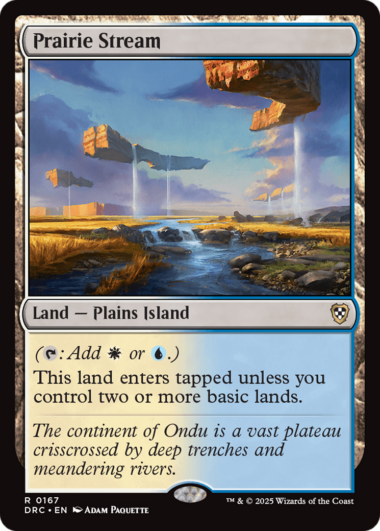 Image of Prairie Stream [Aetherdrift Commander]