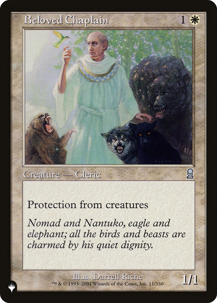 Image of Beloved Chaplain [The List]