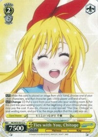 Image of Ties with You, Chitoge (NK/W30-E012 U) [NISEKOI -False Love-]