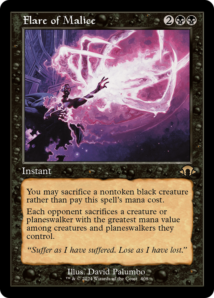 Image of Flare of Malice (Retro) [Modern Horizons 3]
