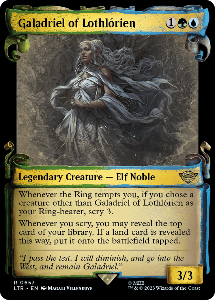 Image of Galadriel of Lothlorien [The Lord of the Rings: Tales of Middle-Earth Showcase Scrolls]