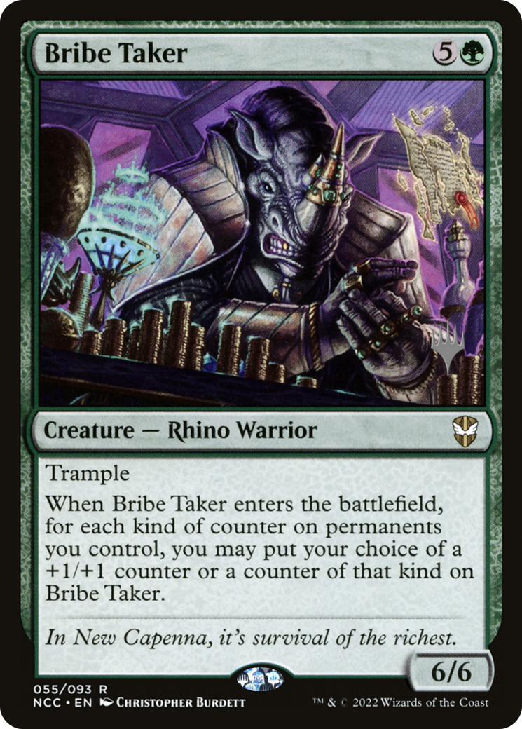 Image of Bribe Taker (Promo Pack) [Streets of New Capenna Commander Promos]