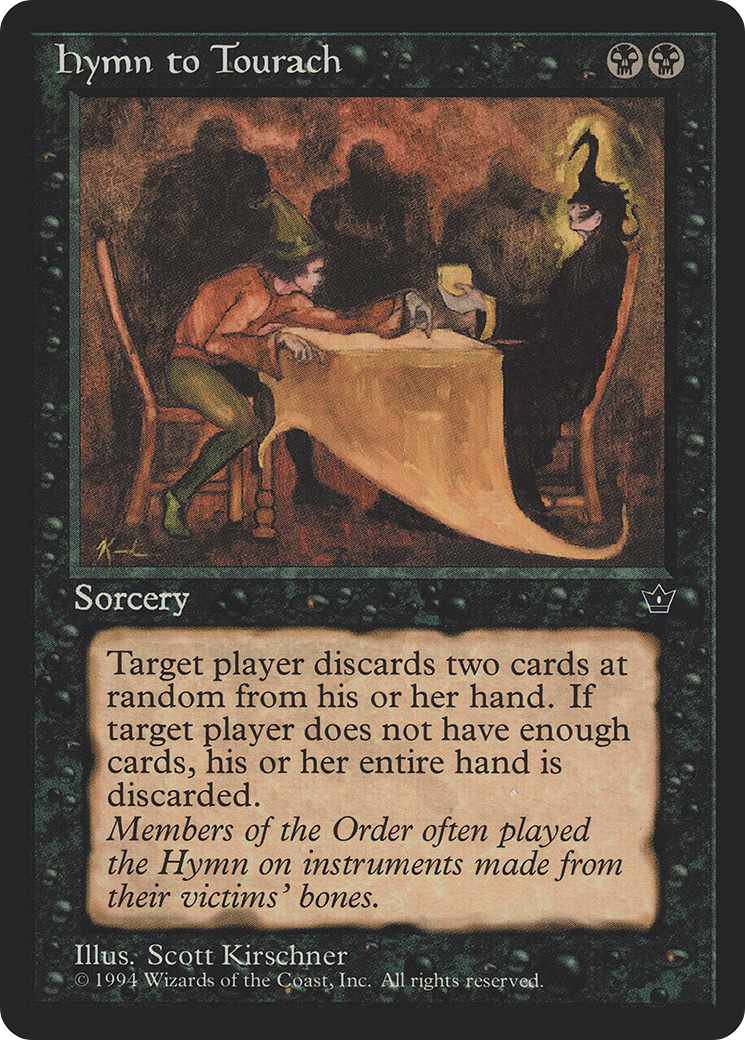 Image of Hymn to Tourach (Scott Kirschner) [Fallen Empires]