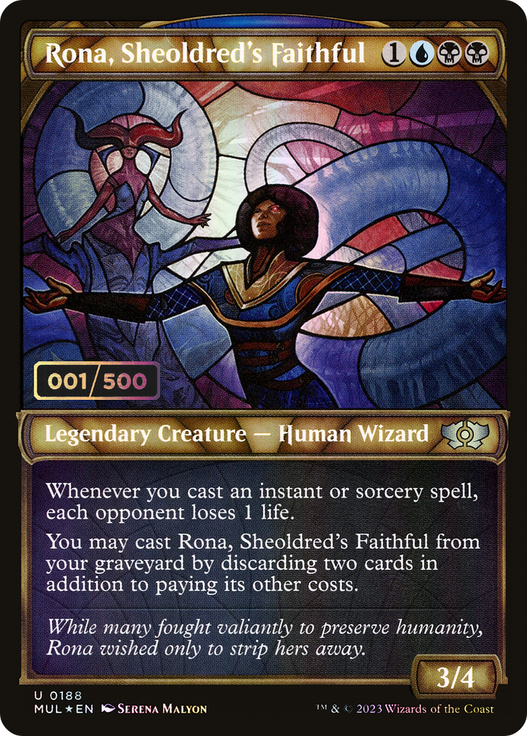 Image of Rona, Sheoldred's Faithful (Serialized) [Multiverse Legends]