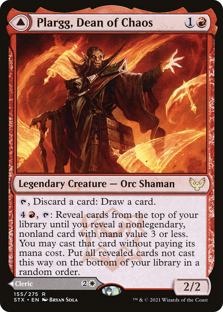 Image of Plargg, Dean of Chaos // Augusta, Dean of Order [Strixhaven: School of Mages]