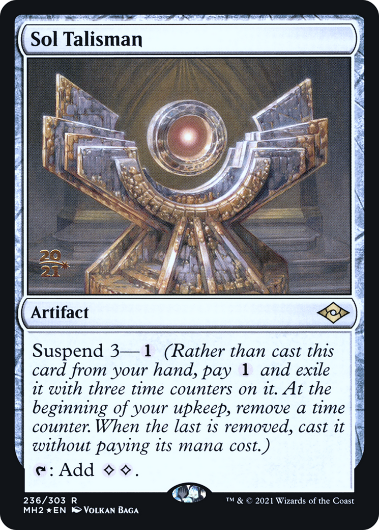 Image of Sol Talisman [Modern Horizons 2 Prerelease Promos]